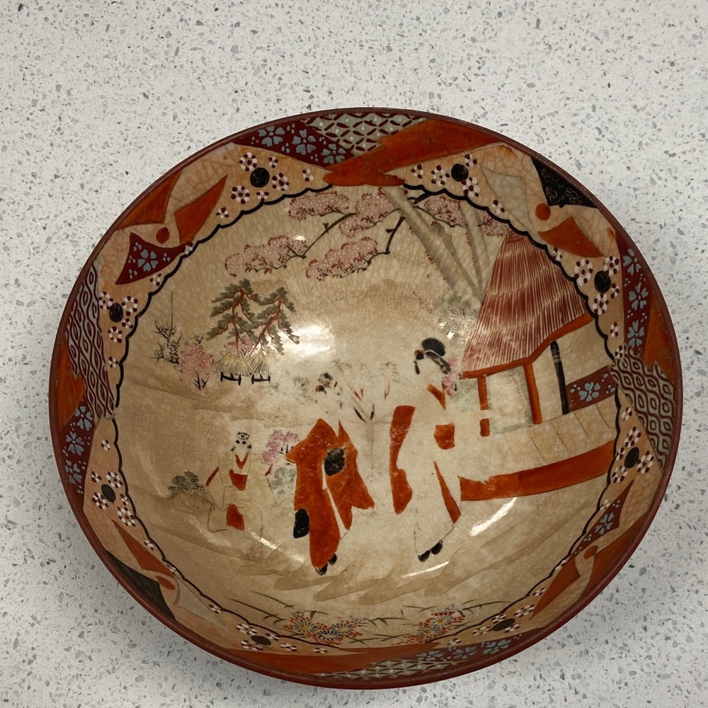 japanese kutani bowl